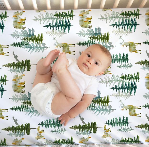 Forest Animal Crib Sheet The North Shore Kids