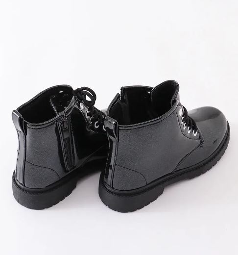 Toddler black boots sale