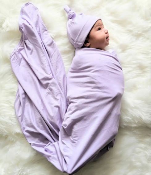 Lavender swaddle hot sale blanket