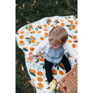 Clementine Reversible Baby Quilt