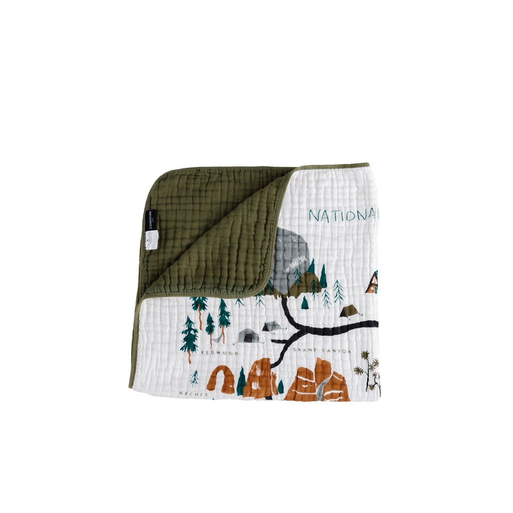 National Forest Baby Quilt