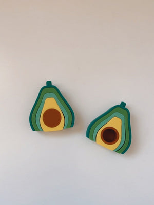 Avocado Silicone Toy/Teether