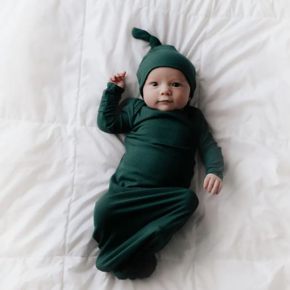 Dinosaur Knotted Gown with Hat