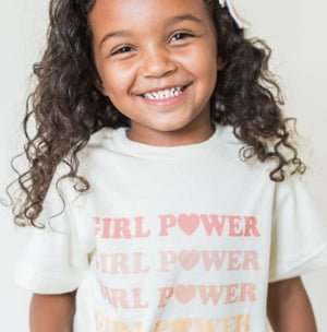 Girl Power T Shirt for Toddler and Youth
