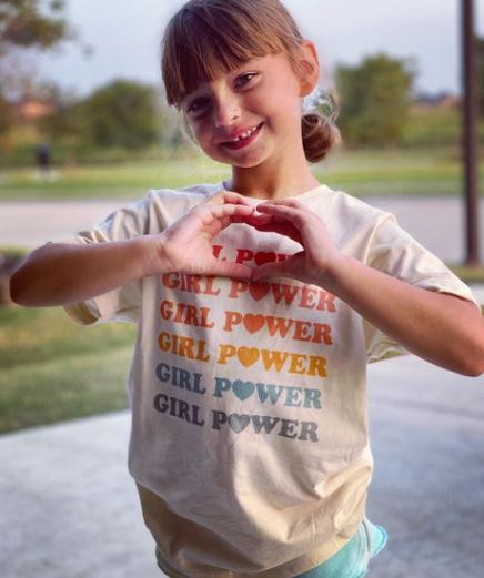 Girl Power T Shirt for Toddler and Youth