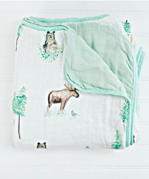 Watercolor Reversible Quilts by Emmy + Olly