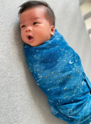 Stary Night Swaddle Blanket