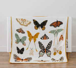 Butterfly Reversible Baby Quilt