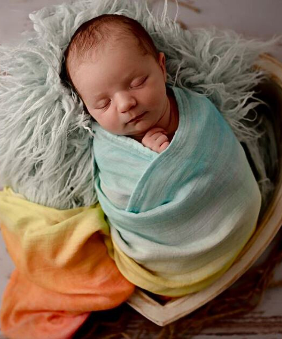 Tie dye swaddle blanket outlet