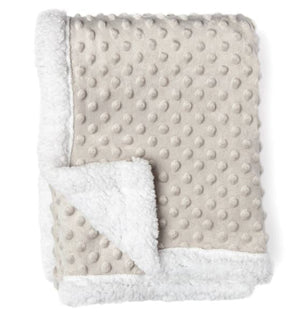 Birch Tree Soft Sherpa Baby Blanket