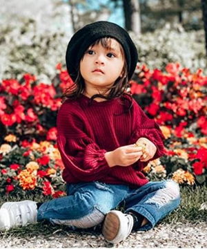 Bubble Sleeve Toddler Top